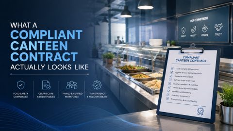 What a compliant canteen contract actually looks like